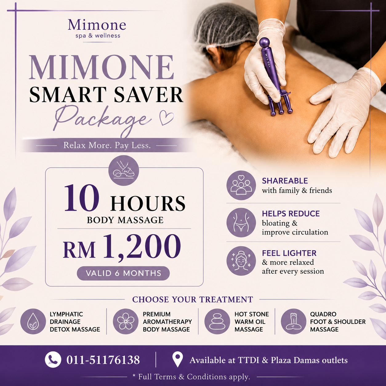10 Hrs Mimone Smart Saver Package