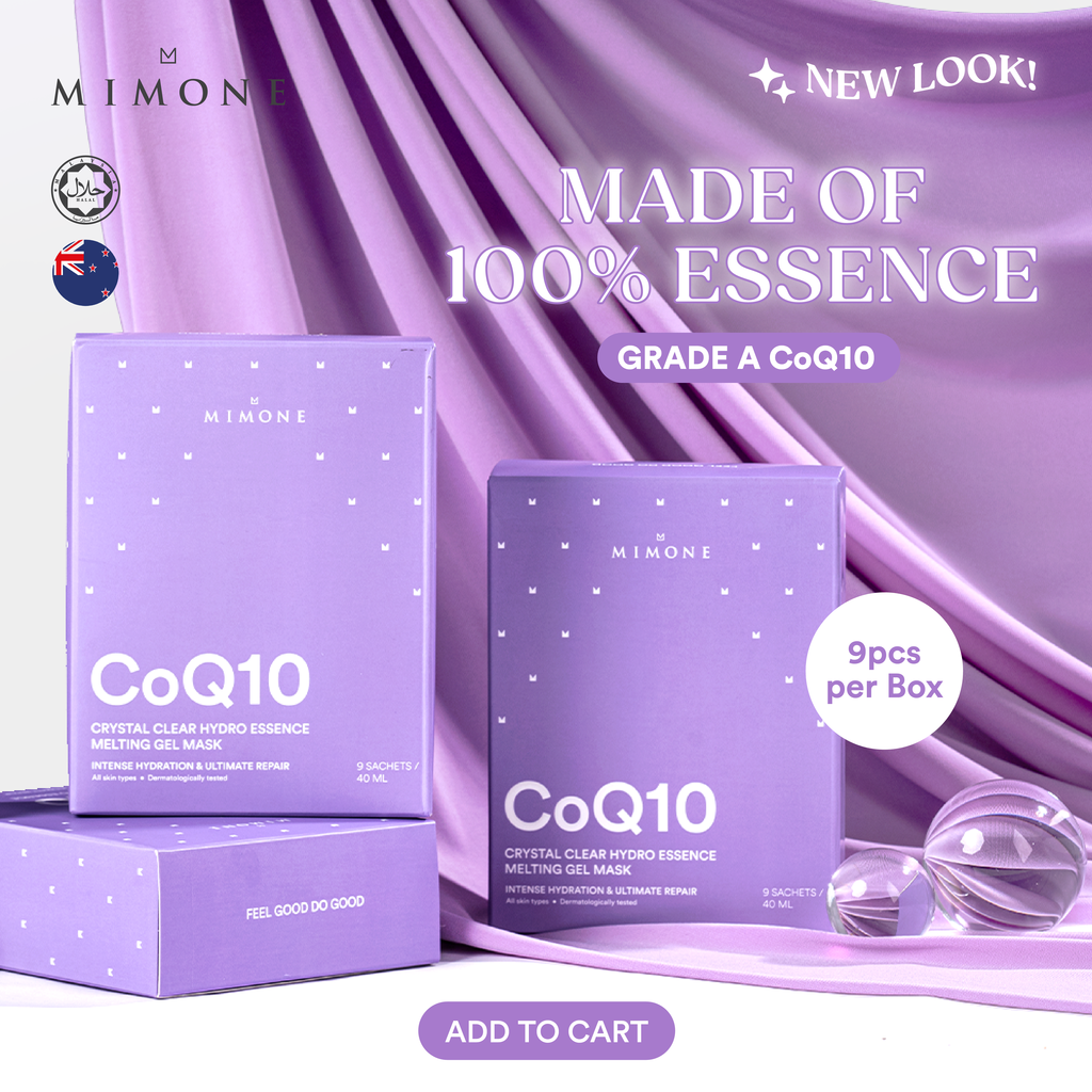 CoQ10 Crystal Clear Hydro Essence Melting Gel Mask
